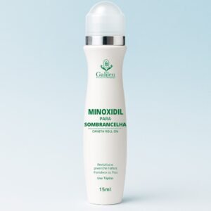 Minoxidil para Sobrancelha Caneta Roll-On – Estímulo ao Crescimento e Preenchimento Natural - 15 ml