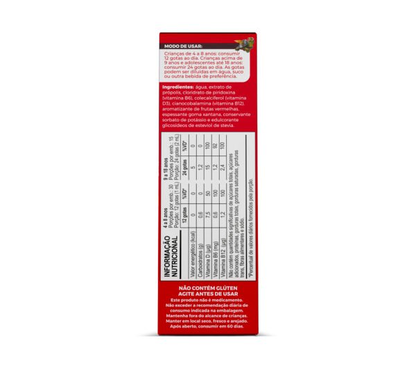 Propomax Kids Imunidade Zero Açúcar - 30ml - Cuidado diário com a imunidade infantil - Imagem 2