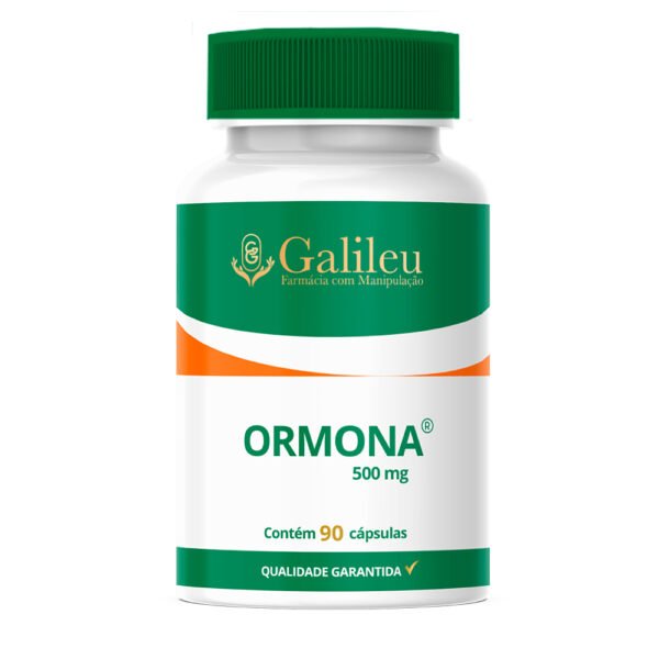 Cápsulas de Ormona 500mg – Modulação Hormonal com Qualidade Garantida - 30,60,90 Caps - Imagem 3