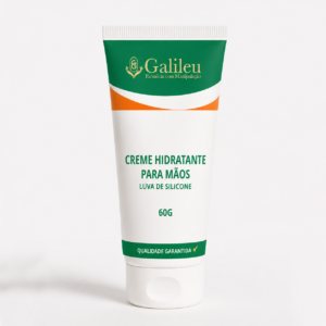 Creme para Mãos – Luva de Silicone - Hidratação, Proteção e Cuidado Diário para Suas Mãos - 60g