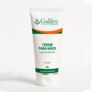 Creme para Mãos Luva de Silicone Hidratação, Proteção e Cuidado Diário para Suas Mãos 60g