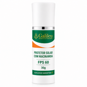 Protetor Solar com Niacinamida – Proteção e Cuidado Diário para a Pele - 30g