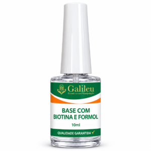 Base com Biotina e Formol – Fortalecimento e Reconstrução das Unhas