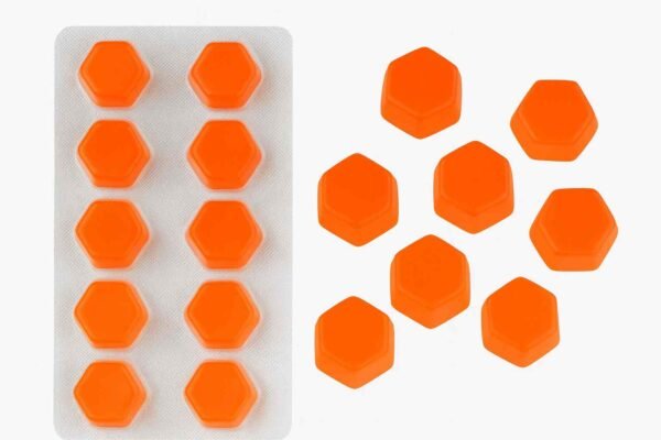 Balas de Goma para Ansiedade – Bem-estar em cada mordida - Laranja, Uva, Limão, Morango