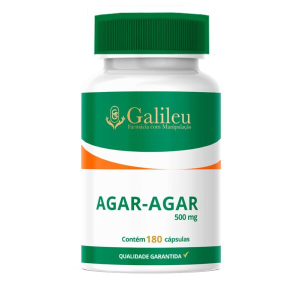 Cápsulas de Ágar-Ágar 500mg – Saúde, Equilíbrio e Bem-Estar em Cada Dose - 60,120,180 Caps - Imagem 3