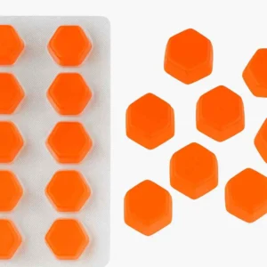 Balas de goma para ansiedade laranja