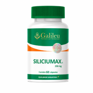Cápsula Siliciumax 250mg – Força, Beleza e Saúde em Cada Dose - 60,120,180 Caps