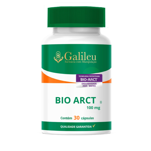 Bio Arct cápsulas suplemento frasco com selo de autenticidade