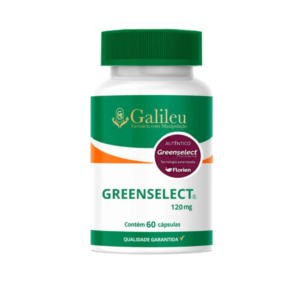 Greenselect 120mg cápsulas suplemento para controle de peso frasco