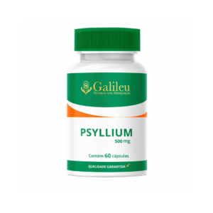 Cápsulas de Psyllium 500mg – Saúde, Equilíbrio e Bem-Estar em Cada Dose - 60,120,180 Caps