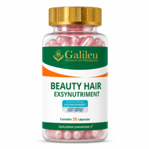 Beauty Hair com Exsynutriment - Nutrição completa para cabelo, pele e unhas - 30, 60, 90 cápsulas