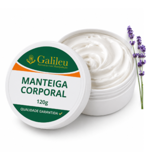 Manteiga Corporal Hidratação Intensa com Óleo Essencial de Lavanda - 120g