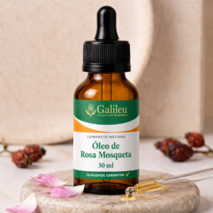 Óleo de Rosa Mosqueta 100% Puro 30ml – Beleza que Vem da Natureza