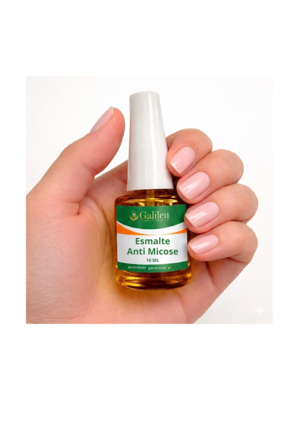 Esmalte antimicose 10ml Farmácia Galileu tratamento para unhas