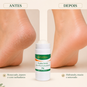 Hydra Stick pés hidratação intensiva 30g bastão hidratante para pés