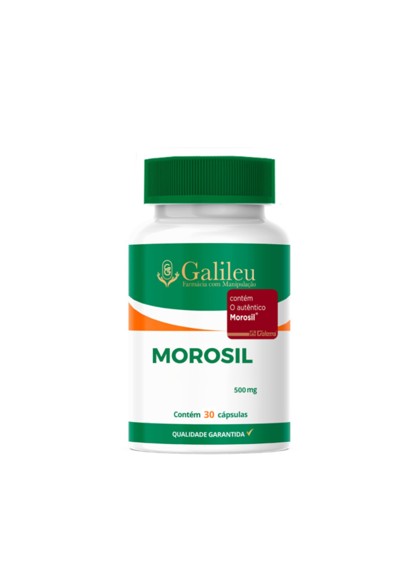 Morosil 500mg suplemento para controle de peso frasco