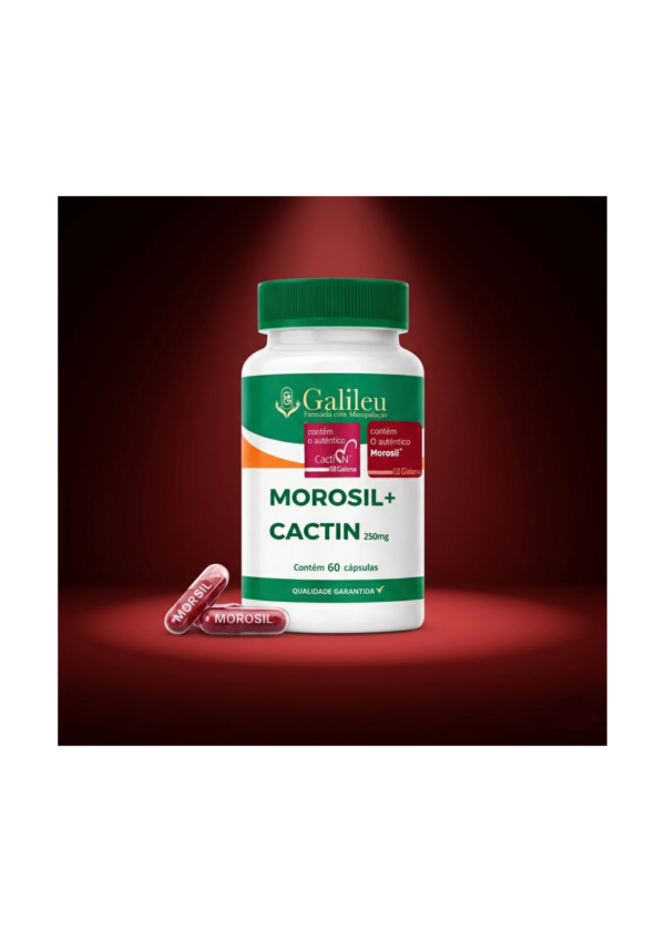 Suplemento Morosil com Cactin cápsulas frasco
