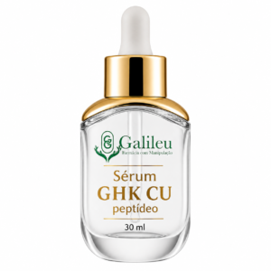 Sérum GHK-Cu Peptídeo 30ml - Pele Renovada, Jovem e Radiante