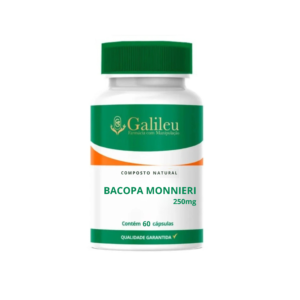 Bacopa Monnieri - O Segredo Natural para Melhorar a Memória - C/ 60,120,180 Caps