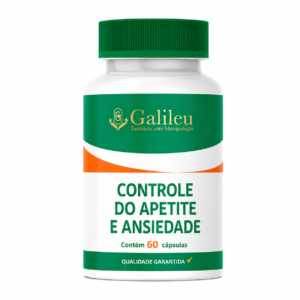 Cápsulas para Controle do Apetite e Ansiedade - 60,120,160 Caps