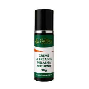 Creme Clareador Melasma Noturno – Tratamento Intensivo para Manchas e Clareamento da Pele 30g e 60g