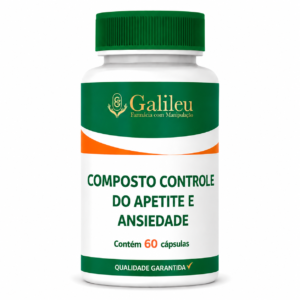 Controle do Apetite e Ansiedade - 60,120,160 Caps