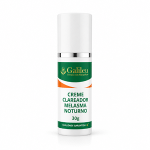 Creme Clareador Melasma Noturno – Tratamento Intensivo para Manchas na Pele 30g e 60g